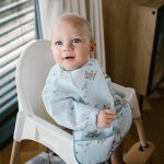 BabyOno: Αδιάβροχη σαλιάρα με μακρύ μανίκι 6m+ - PLANE