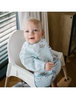 BabyOno: Αδιάβροχη σαλιάρα με μακρύ μανίκι 6m+ - PLANE