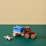 KIDS CONCEPT. Ξύλινo τρακτέρ με αποσπώμενο τρέιλερ AIDEN - Image 5