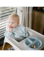 BabyOno: Αδιάβροχη σαλιάρα με μακρύ μανίκι 6m+ - PLANE - Image 4